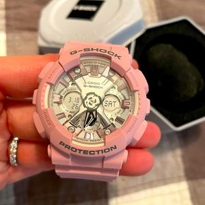 Casio G Shock pink watch NEW IN BOX